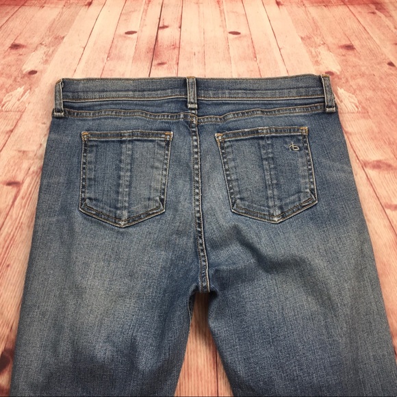 🐞Rag&Bone DASH Distressed Slouchy Jean in Wembly Size 26x28” - Picture 12 of 13